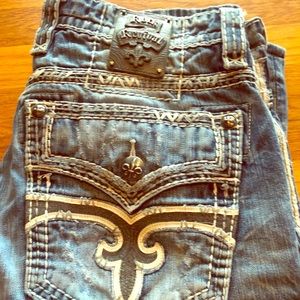 Men’s Rock Revival jeans- Aubin relaxed-straight